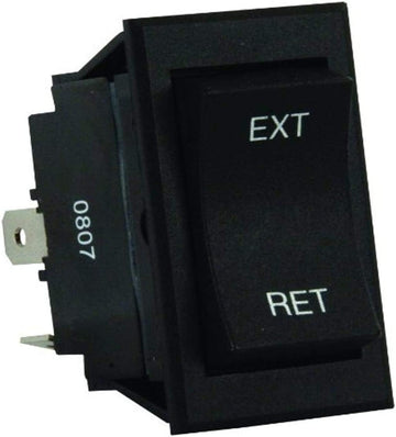 JR Products 13635 Black 5th Wheel/Tongue Jack Switch Quantity 1