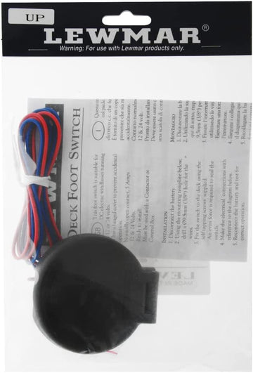 Lewmar 68000884 Footswitch Assy Grey Up