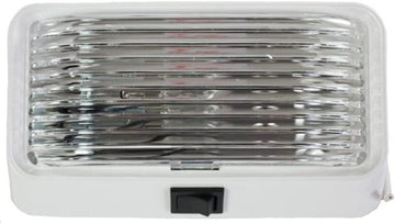 Arcon 20673 Bright White LED Porch Light with Clear Lens