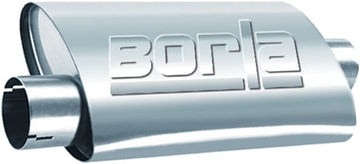 Borla 40659 Universal Turbo Center/Offset Muffler
