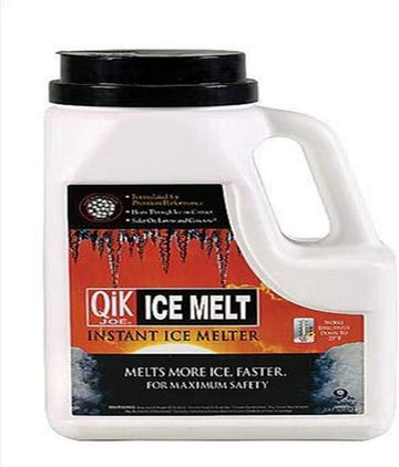 Milazzo Industries 30069 Qik Joe Ice Melt Pellets, 9-Pound