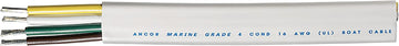 Ancor 230212 Blue 16-14 Wire #8 Fastener Nylon Insulated Ring Terminal 6/PK