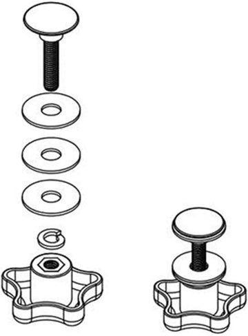 BAK BAKPARTS-254A0001 Industries 254A0001 Elevator Bolt Kit