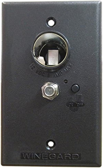 Winegard RV-7032 Brown Wall Plate Power Supply