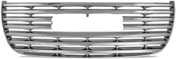 Fits 07-14 GMC Yukon, Yukon XL- Chrome Grille Overlay