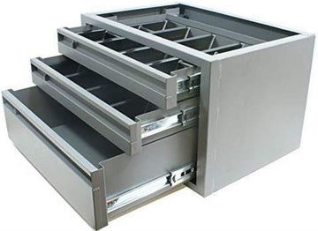 Kargo Master 40080 Steel 3-Drawer Cabinet