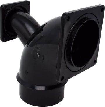 Valterra T1036-1 2-Way Ell with 3" Spigot x 3" Rotating Flange x 1-1/2" Rotating Flange