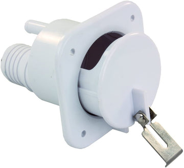 JR Products 37525 Polar White Slide-Out Gravity Water Fill