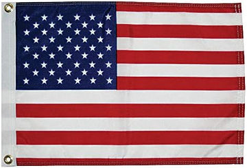 Taylor Made Products 2418 50 Star Us Boat Flag (12" x 18")