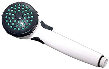 Valterra Phoenix Faucets by PF276038 Single-Function Handheld Shower Head with Trickle Shut-Off - White