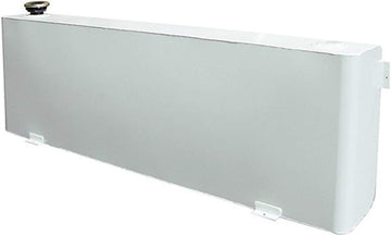 Dee Zee DZ92556NS Liquid Transfer Tank Volume 40 Gallons L 56 in. x W 9.625 in. x H 19 in. Narrow Rectangle Shape White Steel Liquid Transfer Tank