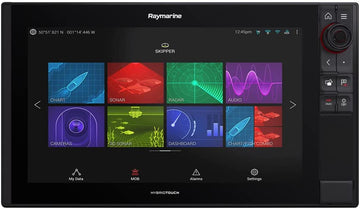 RAYMARINE AXIOM PRO 16 S MFD W/SINGLE CHANNEL HIGH CHIRP SONAR - NAVIONICS+ CHART