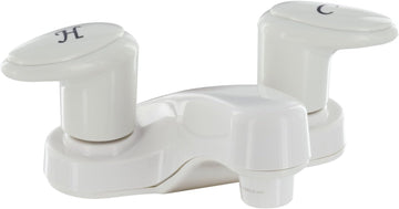 Valterra Phoenix Faucets by PF222201 Catalina Two-Handle 4" Bathroom Faucet with 2" Spout - White