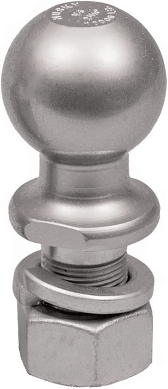 Husky Towing Products 32914 Chrome 2" x 1" x 2-7/8" 7,500 lb Capacity Hitch Ball 2 Inches x 1 Inches x 2-7/8 Inches