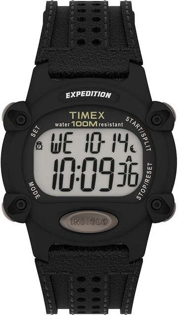 Timex Expedition 39Mm Watch Black Resin One Size