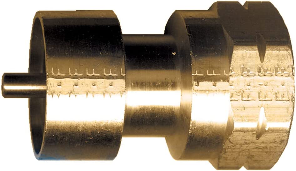 JR Products 07-30175 Reserve Cylinder Adapter - 1"-20 Female Cylinder Thread x 1"-20 Male Thread