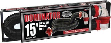 Valterra D04-0250 Dominator 15' Sewer Hose Kit 15 Foot