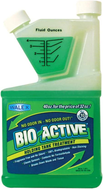 Walex BIO-72240 Bio-Active Liquid Holding Tank Treatment - 40 oz, Measurable
