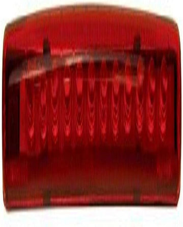 Pacer Performance 20-701 Red Mini 12-Diode Single Row LED Brake Light with Red Lens