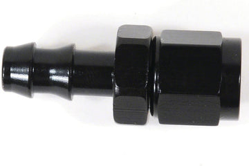 SPEEDFX -4AN ST BLK Push-ON Hose END 520400BK