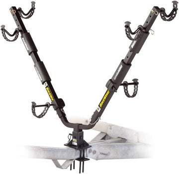 Lippert Components Black Standard Lippert 731138 Hitch-It Bike Base W/Bikewing