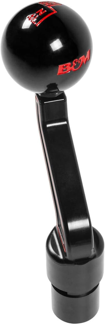 B&M Racing 18-20 Wrangler Jl, Extended Transfer Case Handle & Shift Knob, Black