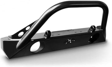 Poison Spyder 17-16-021-DBP1 JK BFH II Front Bumper with Brawler Bar - 07-17 Jeep Wrangler JK