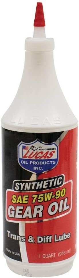 Lucas Oil LUC10047 Clear 1 Quart (32 Ounces) Gear Oil