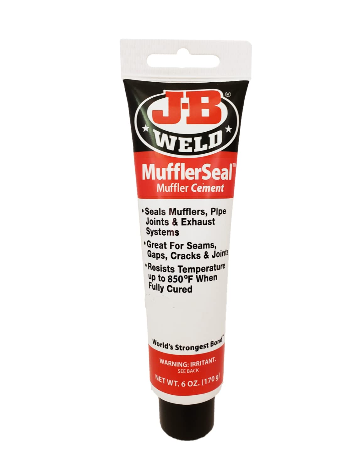 J-B Weld MufflerSeal Muffler Cement Plastic Tube 6 oz. (37906) 6 OUNCES
