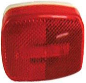 Peterson V180R Piranha Red LED Oval Clearance/Side Marker Light with Reflex