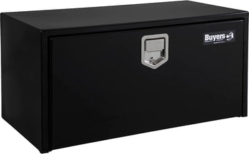 Buyers Products Black Steel Underbody Truck Box w/Paddle Latch (18x18x30 Inch) 18x18x30 inches Black