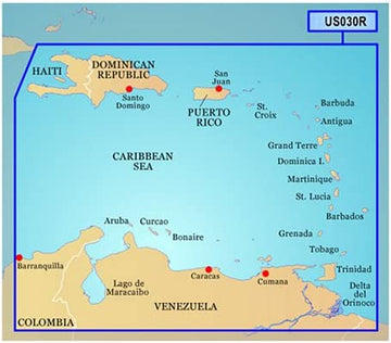 Garmin 010C073100 G2 Vsn HD SD Card VUS030R Southeast Caribbean