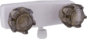 Valterra Phoenix Faucets by PF213243 Dual Handle 4" Shower Valve with Vacuum Breaker - White