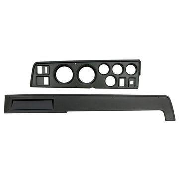 AutoMeter Gauge Mount, Direct Fit, (3 3/8" X2, 2 1/16" X4), Dodge Charger 68-70 (2907)