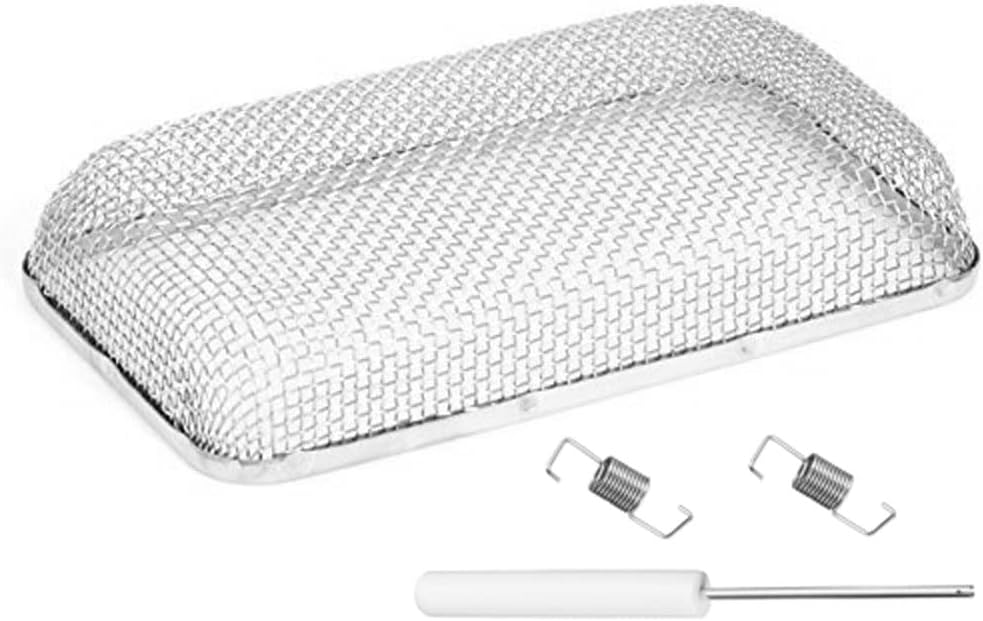 JR Products 06-30165 Mud Dauber Screen for Rectangular Furnace Vents - 4-1/8" x 7-1/2"