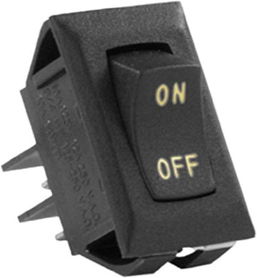 JR Products (12591-5) Black/Sliver 12V On/Off Switch, (Pack of 5)