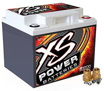 XS Power S1200 'S Series' 12V 2,600 Amp AGM Automotive Starting Battery with Terminal