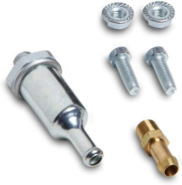 Holley 12-428 Mighty Might Electric Fuel Pump Free Flow GPH 34 Free Flow LPH 129 1/8 in. NPT Inlet Compatible w/all Fuels 12 Volt 7-10 psi. Street Or Diesel Carbureted Steel Mighty Might Electric Fuel Pump