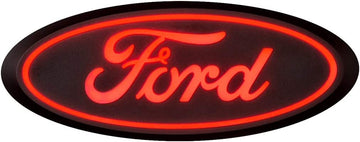 Putco 92751 2017-2019 Ford Super Duty Rear Emblem,red