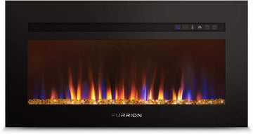 Lippert 693968 Built-in Electric Fireplace with Crystal Platform - 30