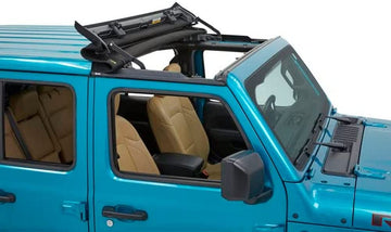 Bestop 52454-17 Sunrider For Hardtop Black Twill For Use w/Hard Top Superseded From PN[52452-17] Sunrider For Hardtop Black Twill Black Twill