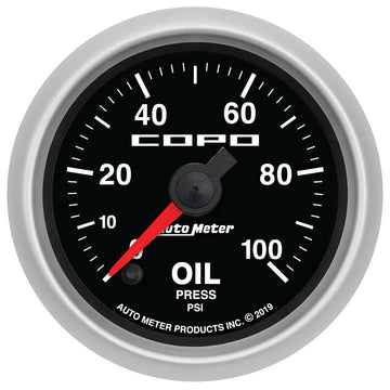 AutoMeter Gauge, Oil Press, 2 1/16", 100Psi, Digital Stepper Motor, Copo (880876)