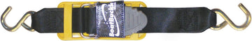 BoatBuckle Pro Series Kwik-Lok Transom Tie-Down, 2-Inch x 2-Feet, Black