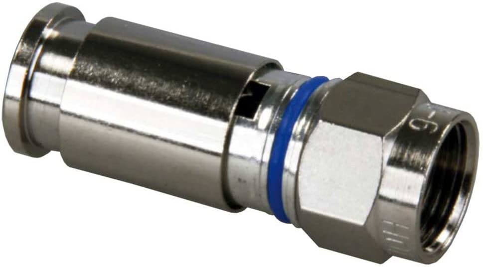 JR Products 47291-25 RG6 Twist-On Coax End-25 Count