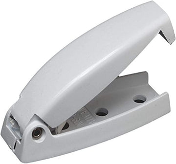 RV Designer Collection E211 White Rounded Baggage Door Catch - Pair Quantity 1