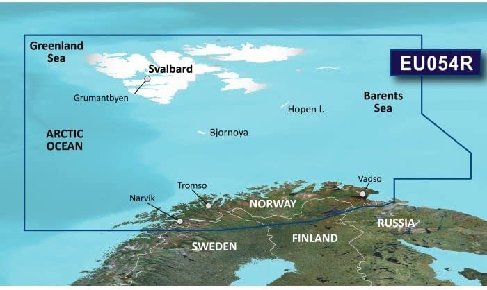 Garmin Bluechart G2 - HXEU054R - Vestfjd - Svalbard - Varanger - MicroSD & SD