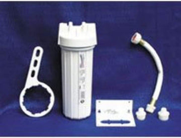 SHURFLO RV-10UC-A 10In Housing Assembly-Use Under Counter/Outside The Rv 3/8In Npt-F Ports. Includ