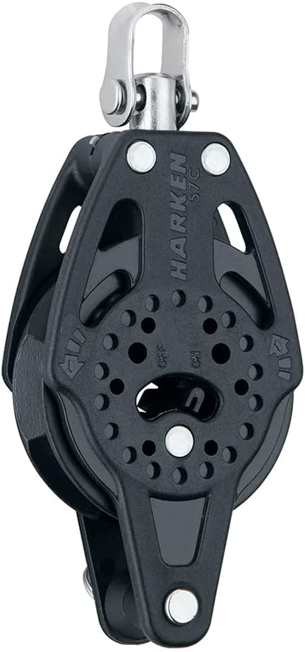 Harken Carbo Ratchet Blocks - Various Sizes and Styles 57mm Sheave Single with Becket