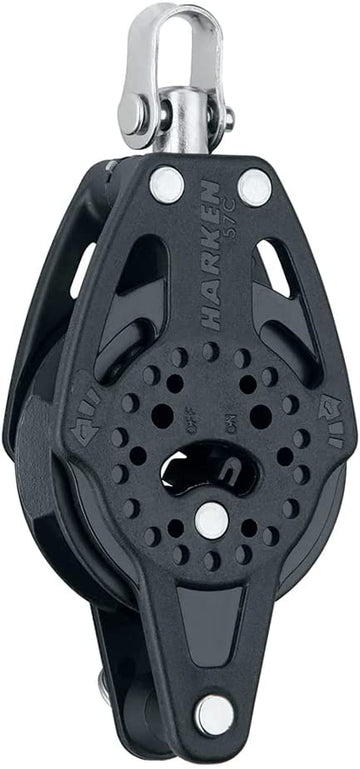 Harken Carbo Ratchet Blocks - Various Sizes and Styles 57mm Sheave Single with Becket