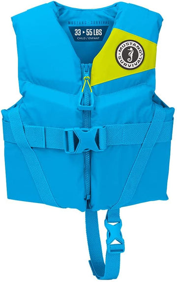 Mustang Survival - Rev Child Foam PFD (Azure Blue)